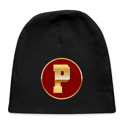 Letter P – Capital Varsity Alphabet Monogram - Baby Cap