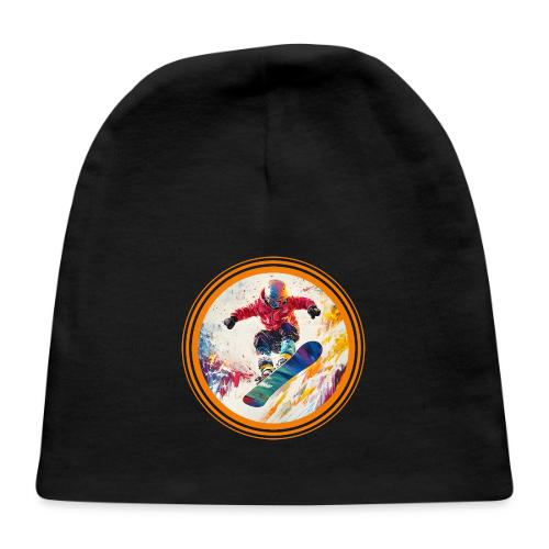 Snowboarding Horizon - Baby Cap