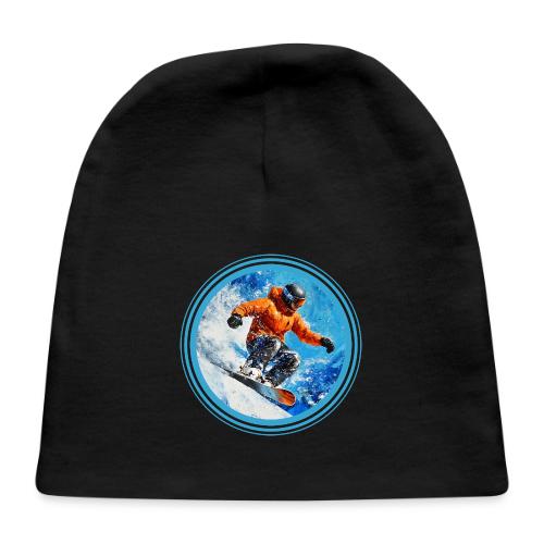 Snowboarding Motion - Baby Cap