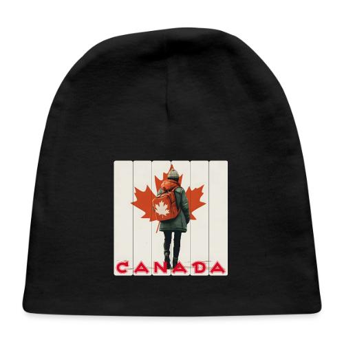 Canada: Proud Canadian Woman - Baby Cap