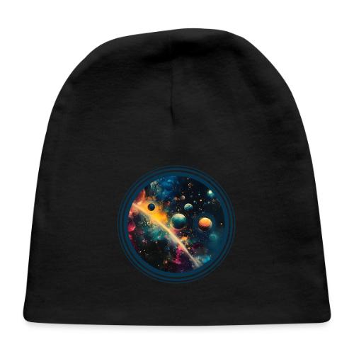 Painted Planetscape - Baby Cap