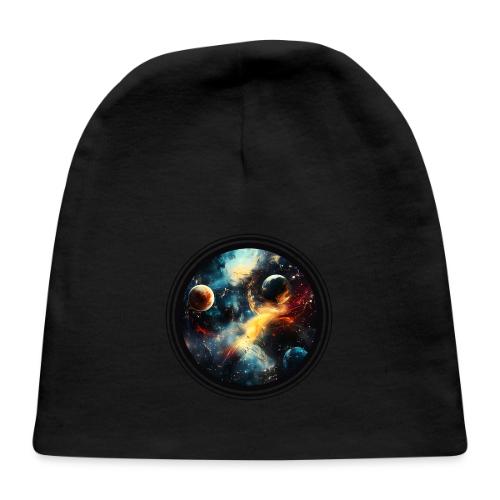 Painted Cosmos of Planets - Baby Cap