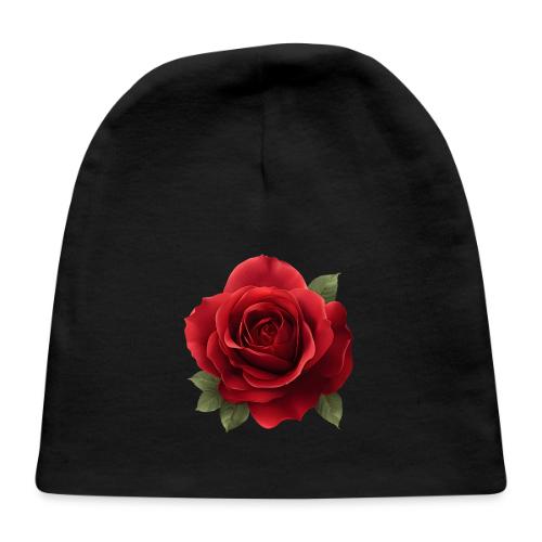 Rose: Crimson Bloom Elegance - Baby Cap
