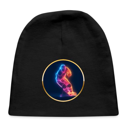 Hockey: Neon Hockey Sketch - Baby Cap