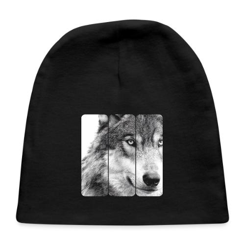 Wolf Face Triptych: Silent Alpha - Baby Cap