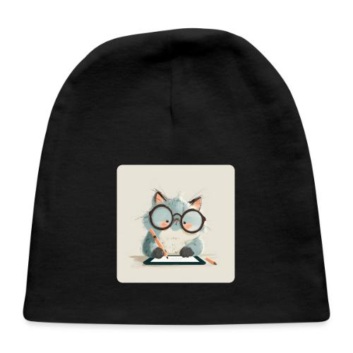 Creative Cat Digital Artist Illustration - Baby Cap