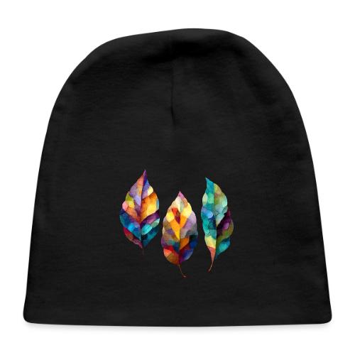 Art: Colorful Leaf Harmony - Baby Cap