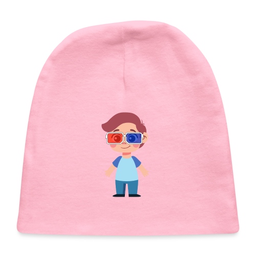 Boy with eye 3D glasses - Baby Cap