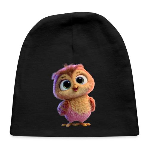 Adorable Baby Owl with Big Eyes - Baby Cap