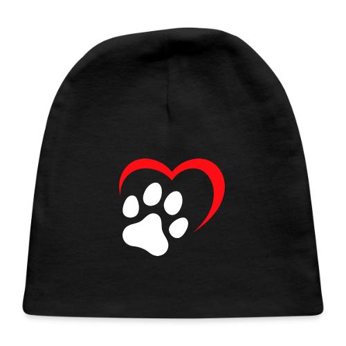 Heart and Paw Print - Baby Cap