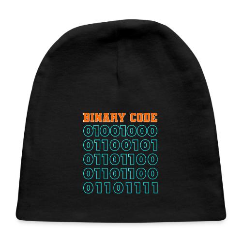 Say Hello in Binary code - Baby Cap