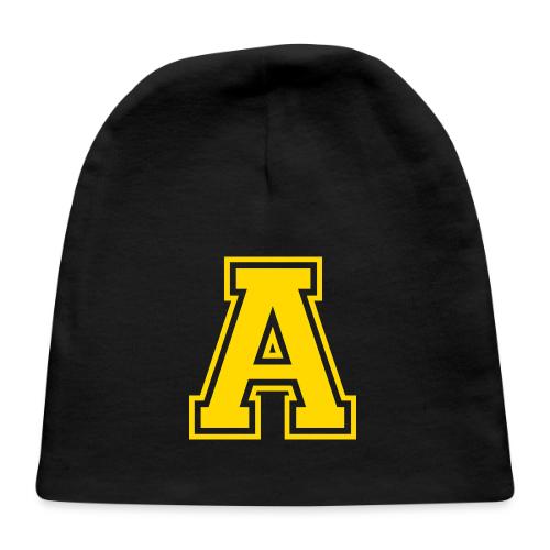 Letter A – Capital Athletic Alphabet Monogram - Baby Cap