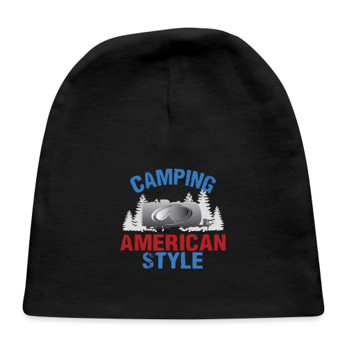 Camping American Style trailer logo - Baby Cap
