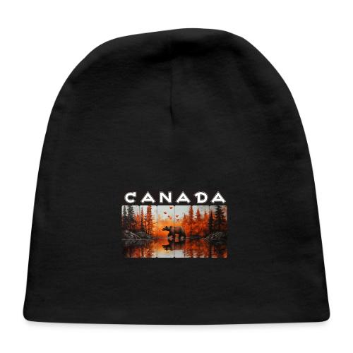 Canada Wilderness Art - Baby Cap