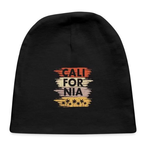 California with palm trees design - Baby Cap