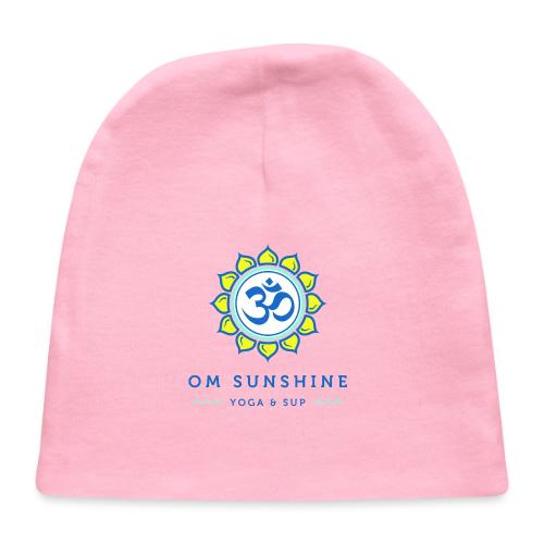 Om Sunshine Yoga transparent back original file - Baby Cap