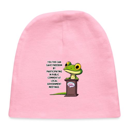 Public Comment Lizard Design - Baby Cap