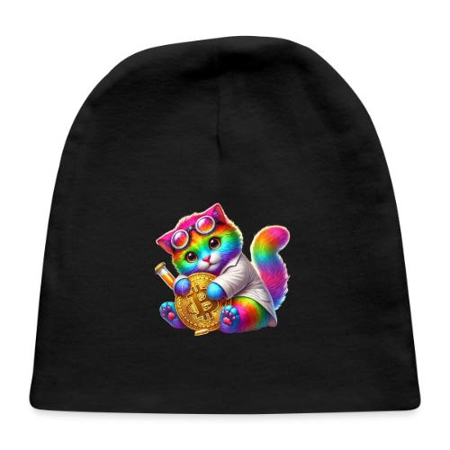 Reneck ColoredCryptoCat Lab Scientist - Baby Cap