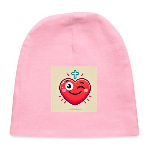 DALLE 2025 09 13 15 56 10 A winking heart sh - Baby Cap