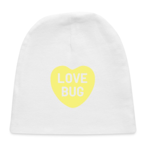 Love Bug Yellow Candy Heart - Baby Cap