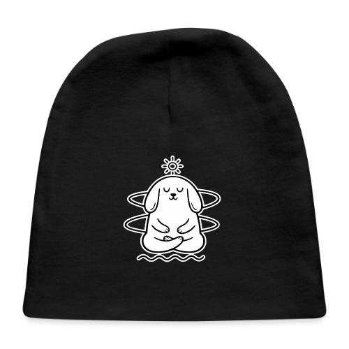 Cute Meditating Bunny Zen Yoga Animal - Baby Cap