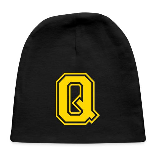 Letter Q – Capital Athletic Alphabet Monogram - Baby Cap