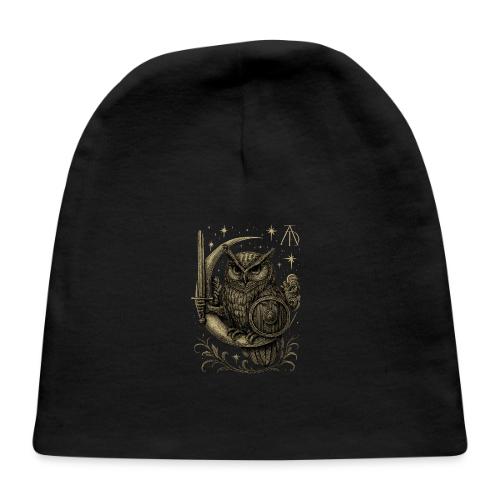Moon Warrior Owl – Celestial Strength Tee - Baby Cap