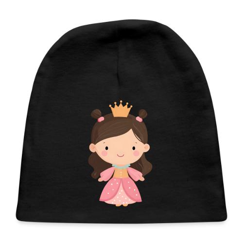 Cute Cartoon Little Princess Standing and Smiling - Baby Cap
