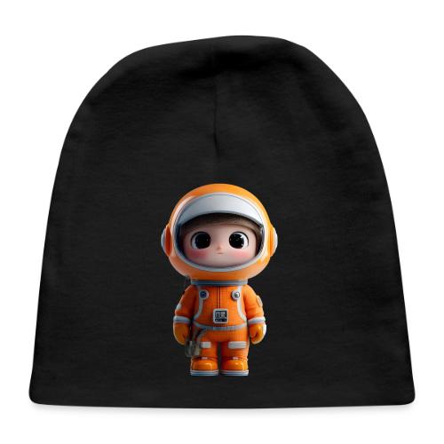 Cute Cartoon Astronaut in Orange Suit - Baby Cap