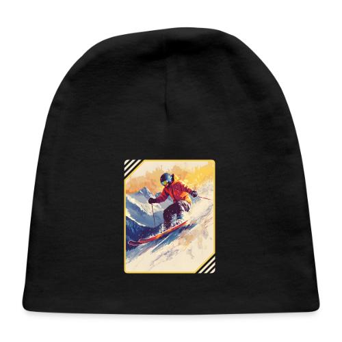Skiing Through Snow Dreams - Baby Cap
