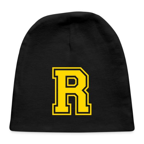 Letter R – Capital Athletic Alphabet Monogram - Baby Cap