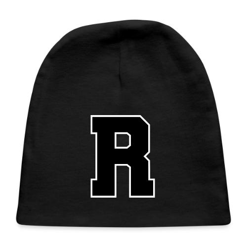 Varsity Letter R Athletic Monogram - Baby Cap