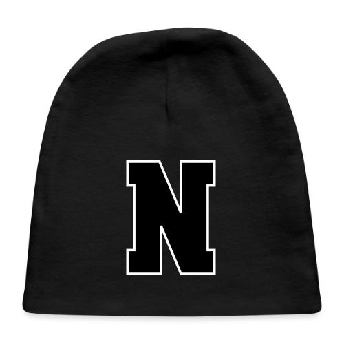 Varsity Letter N Athletic Font Graphic - Baby Cap