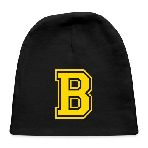 Letter B – Capital Athletic Alphabet Monogram - Baby Cap