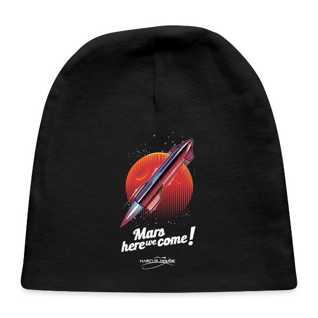 Mars Here We Come - Dark - With Logo