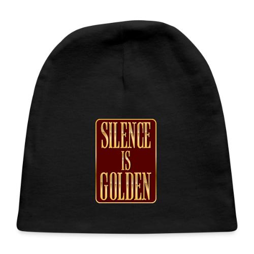 Silence Is Golden - Baby Cap