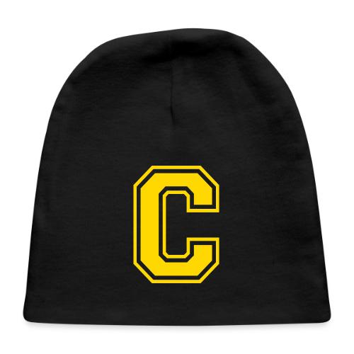 Letter C – Capital Athletic Alphabet Monogram - Baby Cap