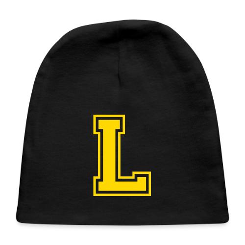 Letter L – Capital Athletic Alphabet Monogram - Baby Cap