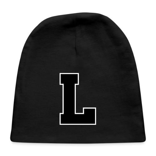 Varsity Letter L Athletic Monogram - Baby Cap