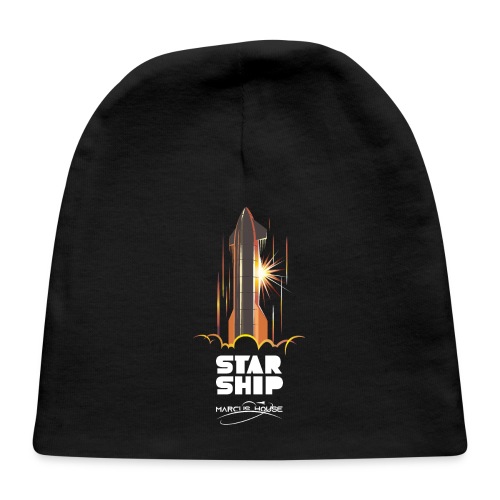 Star Ship Mars - Dark - With Logo - Baby Cap