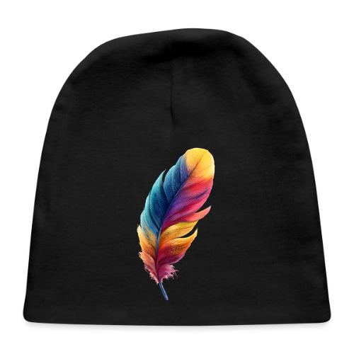 Rainbow Flight Feather - Baby Cap