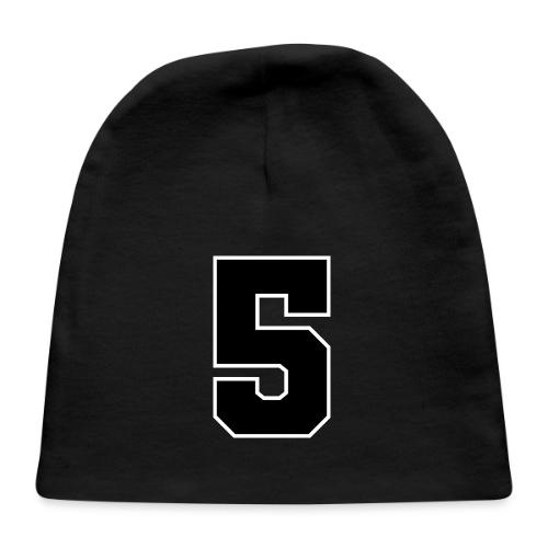 Varsity Number 5 Athletic Design - Baby Cap
