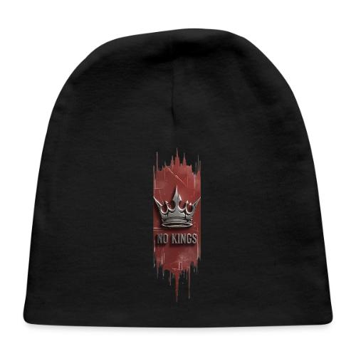 NO KINGS - Distressed Anarchy Crown - Baby Cap