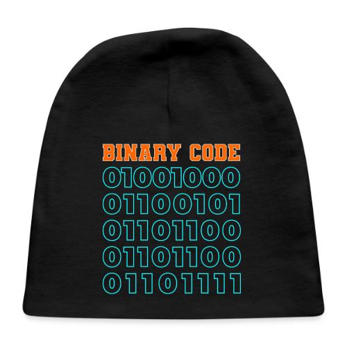 Say Hello in Binary code - Baby Cap