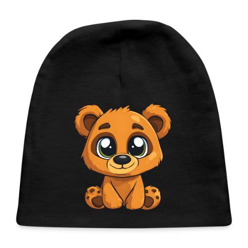 Smiling Sitting Baby Bear - Baby Cap