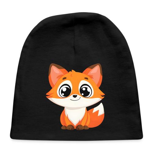 Adorable Cartoon Fox with Big Innocent Eyes - Baby Cap
