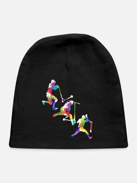 Stunt Scooter - Baby Cap - black - Front