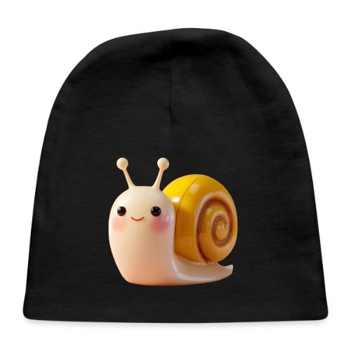 Sweet Cartoon Baby Snail Full of Joy - Baby Cap