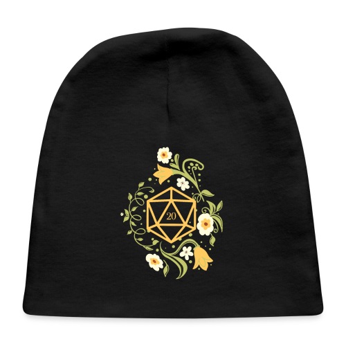 Polyhedral D20 Dice of the Druid - Baby Cap