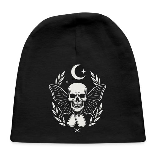 Skull butterfly dog tags - Baby Cap